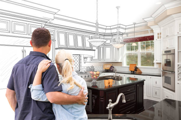 Professional Cabinet Installation technician working in Princeton Junction, NJ
